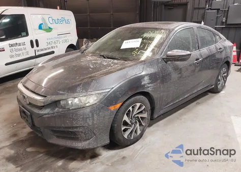 2017 Honda Civic Ex из США, поврежденный, VIN 2HGFC2F74HH562591